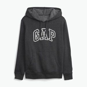 Női pulóver GAP V-Gap Heritage PO HD charcoal heather (V-Gap Heritage PO HD 463506) kép