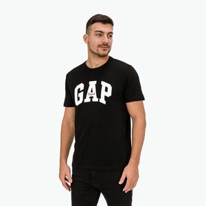 Férfi póló GAP Logo Original Tee true black (Logo Original Tee 471777) kép