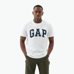 Férfi póló GAP Soft Basic Logo white global (Soft Basic Logo 856659) kép