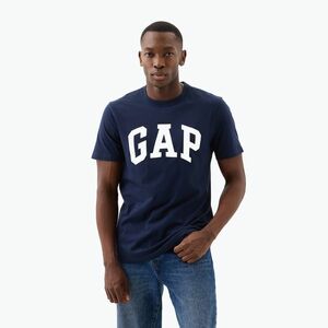 Férfi póló GAP Soft Basic Logo blue navy (Soft Basic Logo 856659) kép
