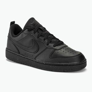 Nike Court Borough Low Recraft black/black/black női cipő (Court Borough Low Recraft DV5456-002) kép