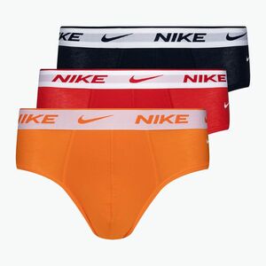 Nike Everyday Cotton Stretch Brief blue/red/orange, 3 db, férfi alsónadrág (Everyday Cotton Stretch Brief KE1006-9OZ) kép
