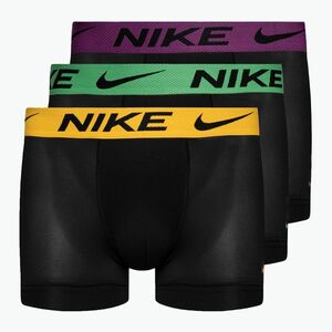 Nike Dri-FIT Cotton Trunk 3 db férfi boxeralsó fuxia/yellow/turquoise (Dri-FIT Cotton Trunk KE1224-LBE) kép