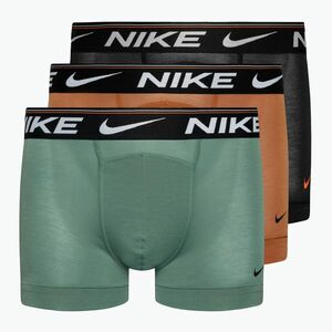 Nike Dri-FIT Ultra Comfort Trunk férfi boxeralsó 3 db turquoise/black/orange (Dri-FIT Ultra Comfort Trunk KE1256-F27) kép