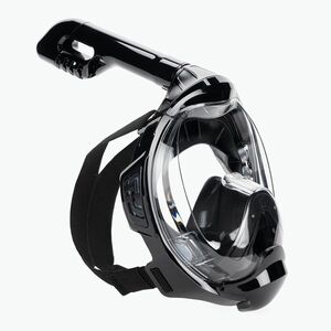 AQUASTIC KAI Jr fekete gyermek teljes arcos snorkel maszk (KAI Jr AQS-KAI001-BK) kép