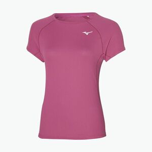 Női futópóló Mizuno Dryaeroflow Tee magenta haze Mizuno Dryaeroflow Tee magenta haze (Dryaeroflow Tee J2GA270285) kép