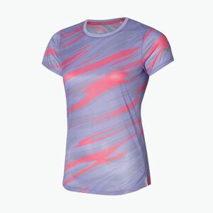 Női futópóló Mizuno DAF Graphic Tee pasztell lila póló (DAF Graphic Tee J2GAA21069) kép