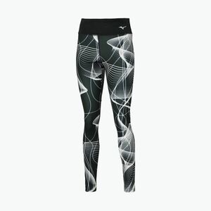 Női futó leggings Mizuno Printed fekete (Printed J2GB270309) kép