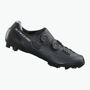 Férfi MTB kerékpáros cipő Shimano SH-XC902 Széles fekete (SH-XC902 Wide ESHXC902MCL01E) kép