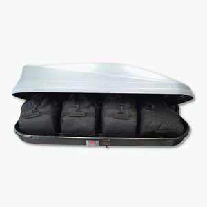 KJUST Thule Touring M tetőcsomagtartó táska 4 darabos készlet fekete. (Thule Touring M 13120) kép