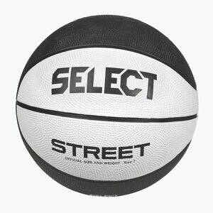 Gyermek kosárlabda SELECT Basketball Street v23 fehér/fekete 7-es méret (Basketball Street v23 410002) kép