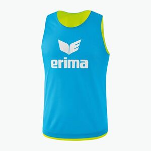 ERIMA fordítható edzőtáska curcao/fluo sárga futball marker (Reversible Training Bib 3242001-XS) kép