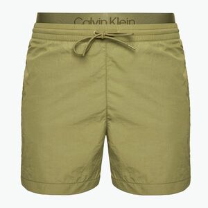 Férfi fürdőnadrág Calvin Klein KM0KM01081 Medium Double Waistband mermaid (Medium Double Waistband KM0KM01081LH9) kép