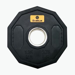 Sveltus Starting Olympic bumper súly 1, 25 kg fekete (Starting Olympic 3830) kép