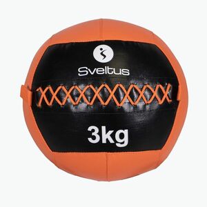 Sveltus fali labda 3 kg fekete/piros (Wall Ball 4903) kép