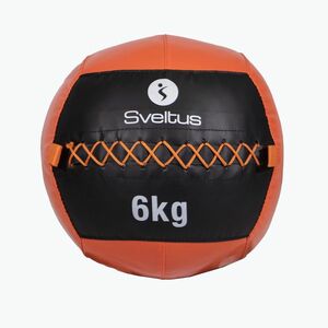 Sveltus fali labda 6 kg fekete/piros (Wall Ball 4906) kép