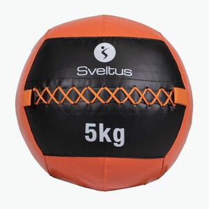 Sveltus fali labda 5 kg fekete/piros (Wall Ball 4905) kép