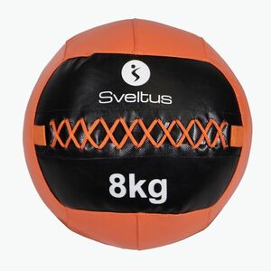 Sveltus fali labda 8 kg fekete/piros (Wall Ball 4908) kép