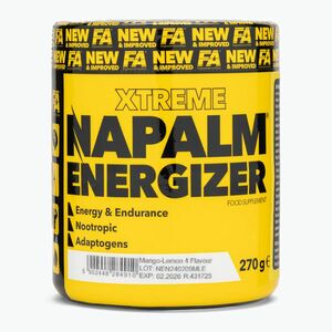 Edzés előtti táplálékkiegészítő Fitness Authority Napalm Energizer 270 g mango/lemon (Napalm Energizer FA-NAP000149R1.1) kép