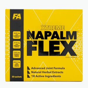 Étrendkiegészítő Fitness Authority Napalm Flex 30 saszetek (Napalm Flex 30 Sachets FA-NAP000027) kép