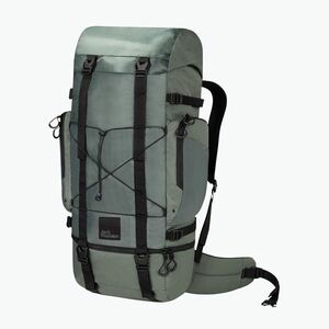 Jack Wolfskin Wanderthirst 45 l pala zöld trekking hátizsák. Méret: 45 l kép
