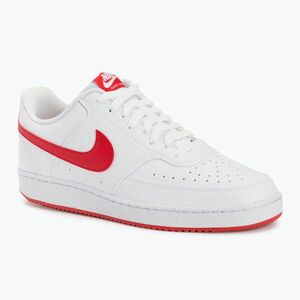 Férfi Nike Court Vision Low Next Nature fehér/egyetemi piros cipő (Court Vision Low Next Nature HF1744-101) kép
