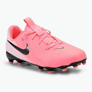 Nike Phantom GX II Academy FG/MG Junior sunset pulse/fekete gyermek focicipő (Phantom GX II Academy FG/MG Junior FD6722-600) kép
