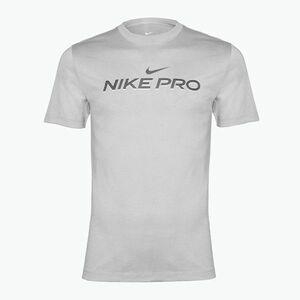 Férfi Nike Dri-Fit Fitness edzőpóló világos füstszürke (Dri-Fit Fitness FJ2393-077) kép