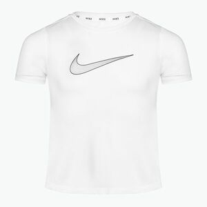 Nike Dri-Fit One SS Training gyermek póló fehér/fekete (Dri-Fit One SS Training DD7639) kép