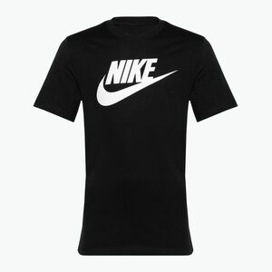 Férfi Nike Sportswear fekete/fehér póló (Sportswear AR5004-010) kép