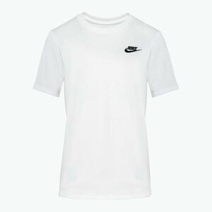 Nike Sportswear Club Essentials női póló fehér/fekete (Sportswear Club Essentials SS DX7902-100) kép