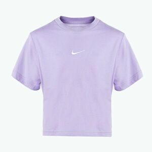 Nike Sportswear gyermek póló hortenzia/fehér (Sportswear SS DH5750) kép