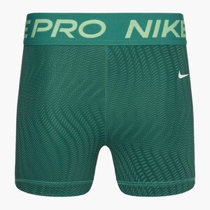 Női Nike Pro Dri-Fit Mid-Rise 3" nyomtatott bicoastal/fehér edzőnadrág női Pro Dri-Fit Mid-Rise 3" edzőnadrág (Pro Dri-Fit Mid-Rise 3" Printed FN3344-361) kép