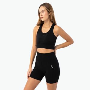 Női edzőfelső Carpatree Blaze Seamless Sleeveless sepia black (Blaze Seamless Sleeveless CP-TP-BSS-SBLK) kép