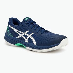 ASICS férfi teniszcipő Gel-Game 9 Clay/OC kék expanse/fehér (Gel-Game 9 Clay/OC 1041A358-401) kép