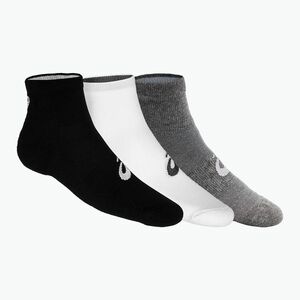 ASICS Quarter futó zokni 3 pár fekete/szürke/fehér (Quarter 155205-0701) kép