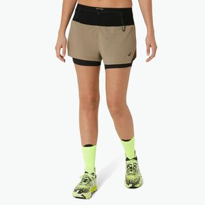 ASICS női futónadrág Fujitrail 2-N-1 bors / performance fekete (Fujitrail 2-N-1 2012C719-200) kép