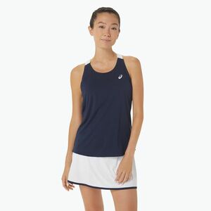 Női ASICS Court Tennis Tank éjfél/brilliáns fehér (Court Tank 2042A261-402) kép