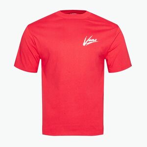 Férfi Vans Dettori Loose Fit racing piros/ mályvacukor póló (Dettori Loose Fit VN000K42BOP) kép