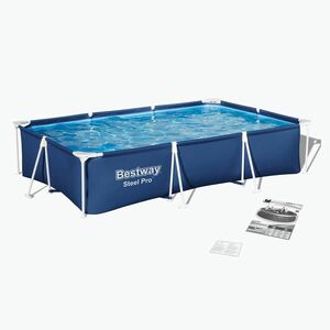 Fémvázas medence Bestway Steel Pro Pool 300 cm kék (Steel Pro Pool 56404N) kép