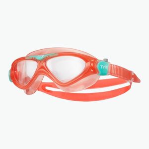 Úszószemüveg TYR Rogue clear/coral/turquoise (Rogue LGRSMKD) kép
