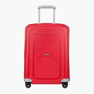 Bőrönd Samsonite S'cure Spinner 34 l crimson red (S'cure Spinner 49539) kép
