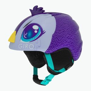 Gyerek sísisak Giro Launch Plus purple penguin (Launch Plus Jr GR-7094017) kép