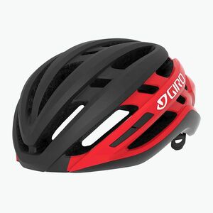Kerékpáros sisak Giro Agilis Integrated MIPS matte black/bright red (Agilis Integrated MIPS GR-7112803) kép