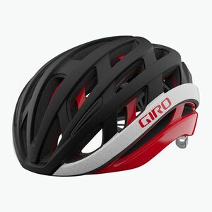 Kerékpáros sisak Giro Helios Spherical MIPS matte black/red (Helios Spherical MIPS GR-7129154) kép