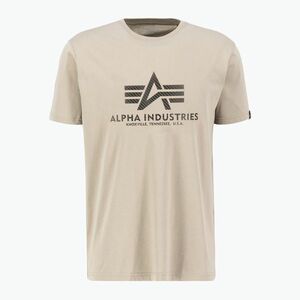 Férfi póló Alpha Industries Basic T Carbon vintage sand (Basic T Carbon 100501CB) kép