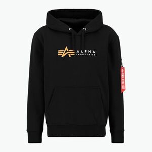 Férfi pulóver Alpha Industries Alpha Label black (Alpha Label 11833103) kép