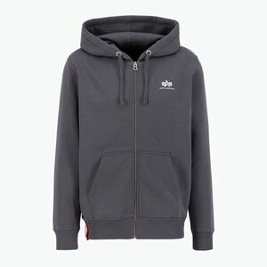 Férfi pulóver Alpha Industries Basic Zip SL vintage grey (Basic Zip SL 118342684) kép