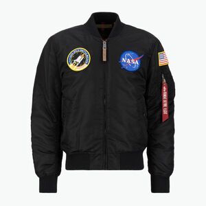 Alpha Industries MA-1 VF NASA férfi dzseki fekete (MA-1 VF NASA 16610703) kép