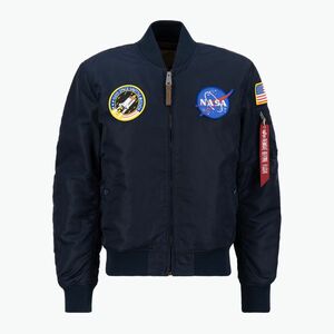 Alpha Industries MA-1 VF NASA replika kék férfi kabát (MA-1 VF NASA 16610707) kép